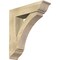 Ekena Millwork Thorton Traditional Rough Sawn Bracket w/ Offset Brace, Douglas Fir, 8"W x 30"D x 34"H BKT0806X30X34THR01RDF - alternate 1